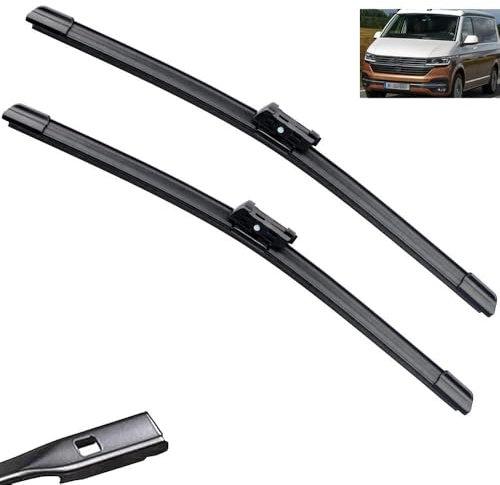 SXXTS Scheibenwischer für VW California T6 2015-2018 2019 2020 2021, Wischerblätter Ersatzwischblätter Wischerblatt Gummi Auto Frontscheibenwischerblatt