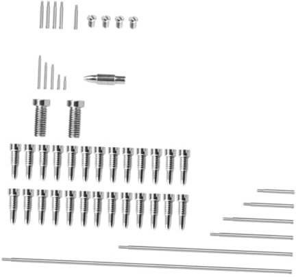 Yardwe Saxophon Reparaturwerkzeug Satz aus Stahl Silber mit Schrauben Leicht zu Installieren und Aufzubewahren für Klarinette und Tenorsaxophon