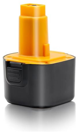 Batterie NiMH 12V 4000mAh Compatible avec Dewalt 12V DC9071 DC9074 DW9071 DW9072 DE9037 DE9071 DE9072 DE9075 DE9501 Batterie pour outils électriques Adaptation précise : Compatible avec la batterie De