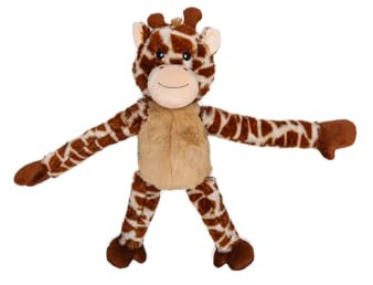 Beeztees Dschungel Giraffe, Hundespielzeug, Plüsch, Braun, 40x23x14 cm