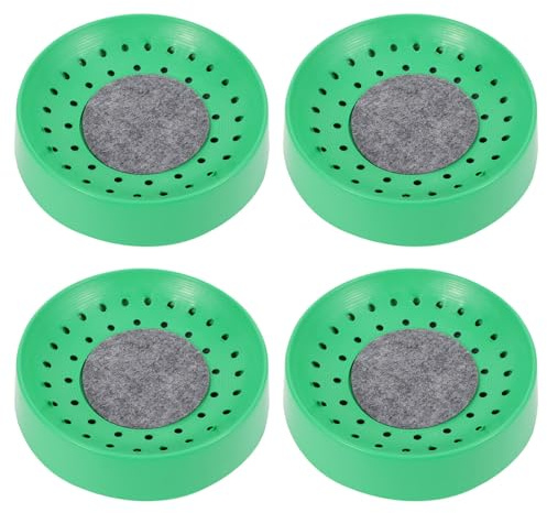 RORPOIR 4 Pezzi Ciotole per Nido di Piccione in Plastica Tappetino Antiscivolo, Resistente e Traspirante, Lavabile e Asciugatura Rapida per Nidificazione e Schiusa di Uova di Colombi,
