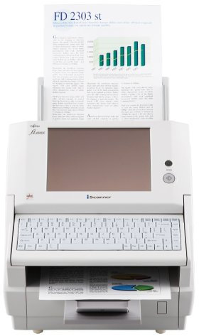 FUJITSU fi-6010N Network Scanner A4 Color ADF Duplex 10Base-T/100Base-TX 25ppm