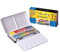 Sennelier Lot de 12 pochettes en étain métallisé pour aquarelle