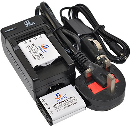 3 x New BTBAI ? Batterie + Chargeur pour Nikon EN-EL10 ENEL10 Coolpix S200 S203 S210 S220 S230 S3000, S4000 S500 S510 S520 S570 S60 S600 S700 S5100 S80 Appareil Photo