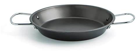 Quid Senia Paellero 6 Raciones 26cm Acero Carbonatado Apto Eléctrico Apto Vitrocerámica 2 Capas Antiadherentes