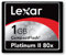 Lexar 1GB 80X Premium Compact Flash Memory Card