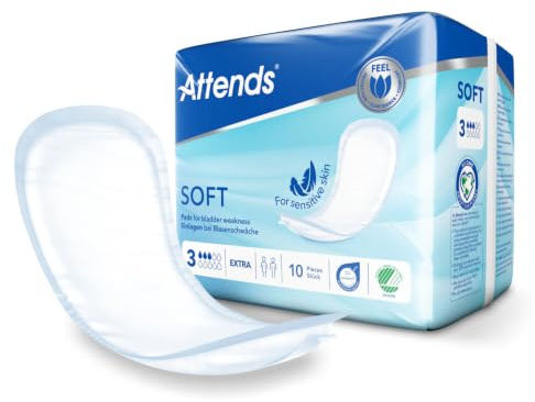 Attends 207260 Soft 3 Extra Pad (Pack of 10)