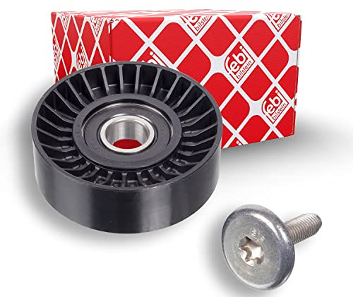 febi bilstein 19357 Umlenkrolle für Keilrippenriemen, mit Schraube, 1 | 19357 für C5 C8 Jumpy Xsara 1.8 2.0