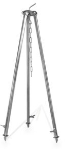 Grillplanet Gulaschkessel Dreibein Gestell 130 cm verzinkt - Teleskopgestell