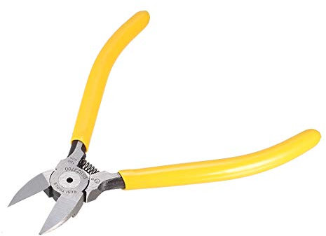 sourcing map Alicates Cortador de alambre eléctrico Pinzas diagonales de corte lateral 6