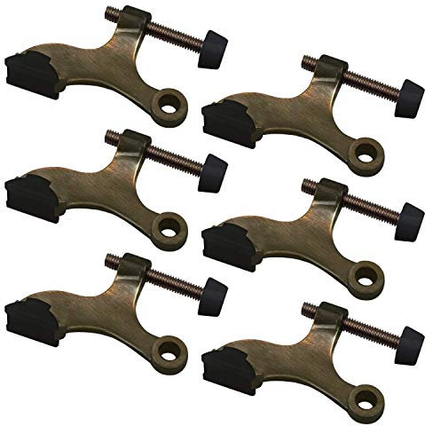 Nuk3y Hinge Pin Antique Brass Heavy Duty Door Stop by Nuk3y