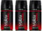 3x MALIZIA UOMO Musk mann deo 150ml deospray deo spray deodorant Edt parfum