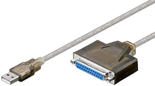 SM-PC® USB 2.0 auf Parallel (DSUB25) Adapter Kabel Stecker Parallele #273