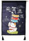 Lachineuse - Panneau Mural Japonais Maneki Neko & Carpes Koï - Décoration Japonaise à Suspendre - 65 x 45 cm - Chat Japonais Kawai - Lucky Cat - Tableau Mur - Coloris Bleu - Idée Cadeau Japon