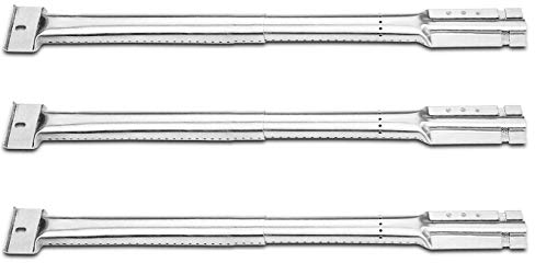 LOKHING Universal BBQ Gas Grill Replacement Adjustable Stainless Steel Tube Burners 42206 For FirePlus, Fire Mountain, CosmoGrill and Other Model Grills