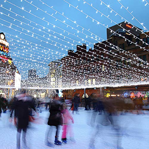 Festive Lights LED Lichterketten-System – ConnectPRO – erweiterbar bis 950m - wetterfeste Outdoor Profiqualität – 2 Jahre Garantie (Weiß, 80m)
