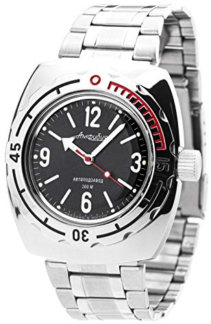 Vostok Wostok Amphibian 2415/090660 Military Taucheruhr 200m Automatik russische mechanische Uhr aus Russland