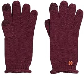 ESPRIT Damen 993EA1R301 Winter-Handschuhe, 515/AUBERGINE, 1SIZE