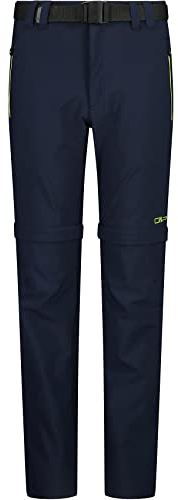 CMP - Stretch-Zip-off-Hose für Kinder, B. Blau-Limettengrün, 152