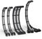 EZDIY-FAB Kit di Cavi con Manicotto PCIE 5.0 12VHPWR,Prolunga del Cavo di Alimentazione 16AWG,Cavo di Estensione da 24 PIN-ATX/(4+4) PIN-EPS/(12+4) PIN a 4X 8 PIN PCIE- RTX4090/4080/4070Ti-Nero Bianco