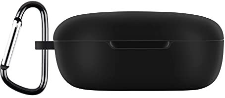 LIUZIHAN Trasporto Auricolare Bluetooth Cover per Xiaomi Redmi Buds 4 Lite, Antiurto, AntiGraffio, Custodia Protettiva in Silicone Compatibile con Xiaomi Redmi Buds 4 Lite.(Nero)