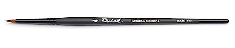 Raphael Stradivarius Pinceau aquarelle synthétique Kolinsky Noir