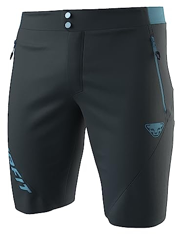 Dynafit M Transalper 2 Light Dynastretch Shorts Blau - Schnelltrocknende robuste Herren Wandershorts, Größe L - Farbe Bl