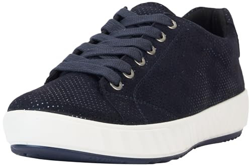 ara Damen AVIO Sneaker, Midnight, 38.5 EU Weit