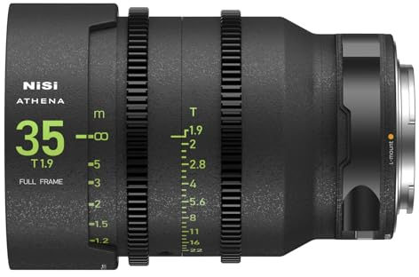 NiSi Athena 35mm T1,9 Prime Cine Objektiv Vollformatobjektiv für L-Mount