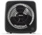 Jocca Ventilador Personal de Mesa 18 cm con 2 Velocidades | Bajo Consumo 30W | Silencioso 57 dB | Compacto y Portátil con Asa | Diseño Moderno Negro | Ideal para Hogar u Oficina