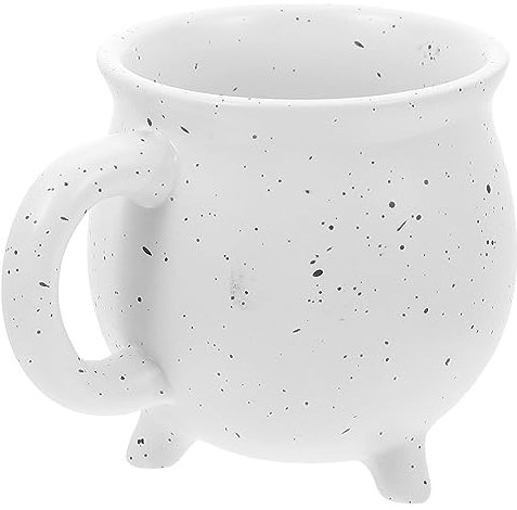 SHOWERORO Tazza Ceramica Decorativa Forma Di Strega Per Halloween Con Manico Antiscivolo Per Caffè Tè e Bevande Creativo Per Amanti Delle Feste