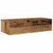 vidaXL Wandregal mit Schubladen Altholz-Optik 60x26,5x15 cm, Wandschrank, Schweberegal, Wandablage