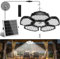 Lámparas Colgantes Solares Exterior con Sensor Movimiento, NATPOW Luz Solar Exterior con Mando Distancia, Lámpara Colgante Interior, 4 Brillo,Temporizador, Cable 5m para Casa Jardín Garaje Balcón