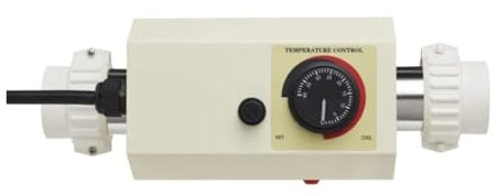 OUHFCASN Calentador de Agua portátil for baño de 2 kW, termostato for Piscina Calefacción eficiente