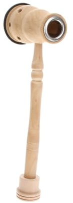 Caja de Moxa Soporte Portátil de Madera, Orificio | Uso para Fijar Barra, de Temperatura, Formato Mini, Herramienta Ligera para Moxibustión
