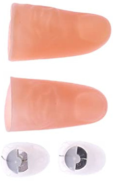 VICASKY 1Paar Fingerlampe für Zaubertricks Leuchtende Finger für Halloween Partys Tragbare und Vielseitige Fingerbeleuchtung für und Spaßliebhaber