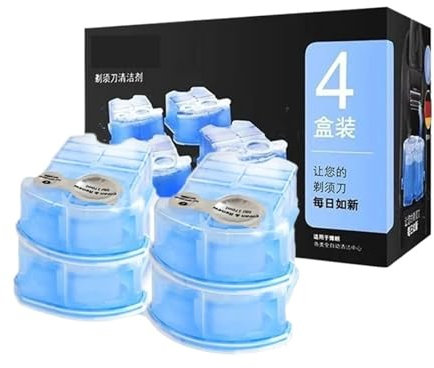 Reinigung Der Kartusche For Elektrorasierer Mit Automatischem Reinigungscenter, Entfernt Stoppeln Vom Rasierkopf – Kompatibel Mit Braun