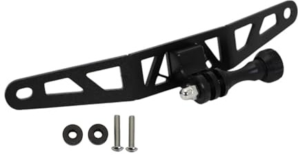 VDFNGFD Halterung für Windschutzscheibe für Motorrad, kompatibel mit BMW R1300GS R 1300 GS GS1300 R 1300GS Adventure 2023 2024, stabile und sichere Kamerahalterung (schwarz)