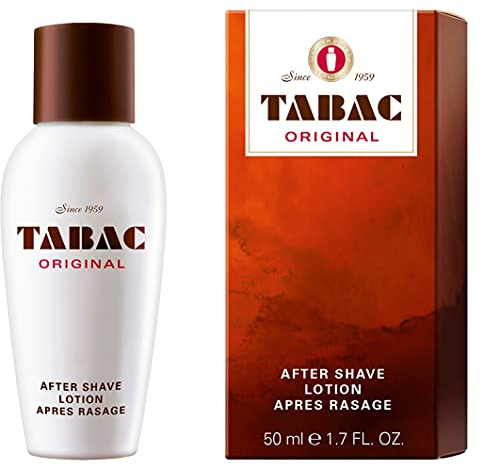 Tabac® Original I After Shave Lotion - Original Seit 1959 - belebt, kühlt und erfrischt - für beanspruchte Männerhaut I 50ml