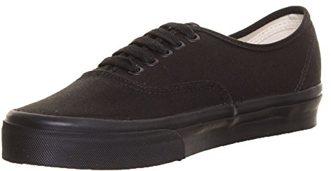 Vans Mixte Adulte Authentic Sneaker, Black/Black, 43 EU