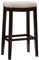 Linon Harper Hocker mit Stoffbezug