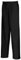 Fruit of the Loom Men Open Hem Lightweight Jog Pants, Black, Large