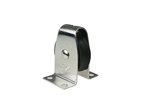 ARBO-INOX Stehblock Umlenkrolle Gleitlager 7mm