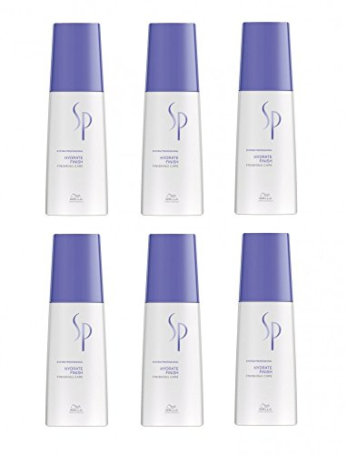 Wella SP Hydrate Finish 6 x 125 ml normales bis trockenes Haar System Professional Care Sprüh-Kur