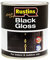 RUSTINS Black Gloss Paint 1L