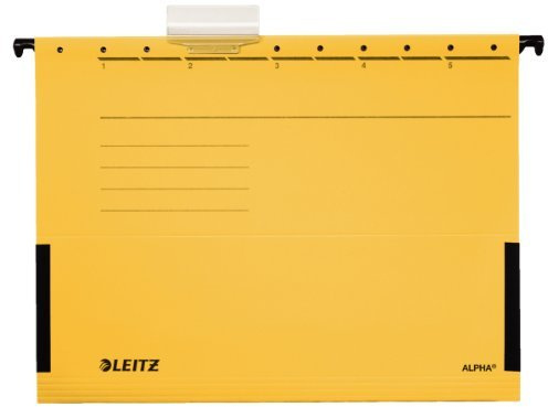 Leitz Hängetasche A4 Alpha (Hängetasche | 10er Pack, gelb)