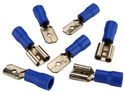 UNITEC Steckverb-Set 2,5mm² 6,3mmx0,8mm 20tlg