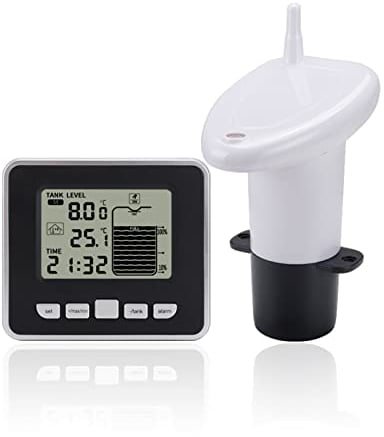 Ultraschall Wasserstand Sensor Sensor Funk Flüssigkeitssensor Wasserstand Wasserstand Wasserstand Sensor mit Temperaturanzeige