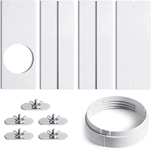 Guarnizioni Per Finestre, Finestra Scorrevole Mobile Aria Condizionata Kit Di Guarnizioni In PVC Per Condizionatori D'aria Portatili Con Tubo Di Diametro Aria Condizionata CA Da 15 Cm (Tubo da 15 cm)