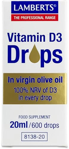 Lamberts Healthcare Ltd. Vitamin D3 Drops 20ml (600 Tropfen)
